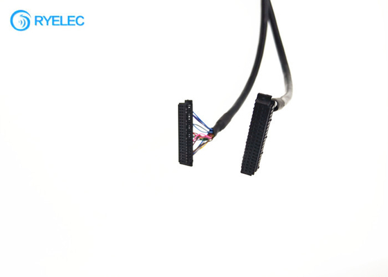 conjunto de cabo eletrônico redondo de 28AWG LVDS para a exposição/portátil/computador fornecedor